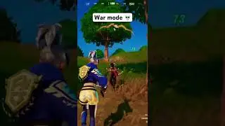 War mode 💀 #fortnite
