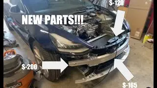 REBUILDING A TOTALED TESLA FOR MY DAD! PT3 