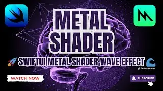 🚀 SwiftUI Metal Shader Wave Effect 🌊 | Dynamic Image Distortion & Animation 🎨🔥