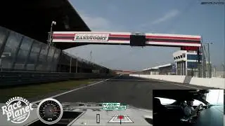 Gerrit Schumacher in de Mercedes AMG
