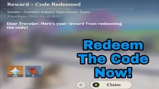 60 Primogems Code! | Redeem Code | Genshin Impact 2.6