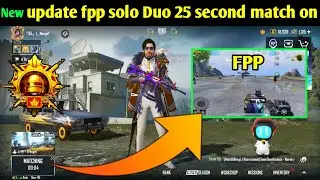 FACING MATCH MAKING PROBLEM IN SOLO FPP | HOW TO FIX MATCHMAKING PROBLEM | SOLO FPP MATCHING PROBLEM