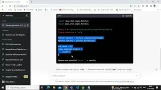 To count the number of occurrences of a specific substring in a given string in Java 8