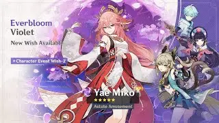 Genshin Impact Yae miko Wishing at 40 pity