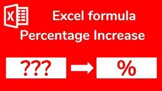 Excel formula - How to compute the percentage increase or decrease - Doctor Excel 