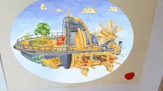 Augmented Reality Art and Storytelling by Artist, Marc-O-Matic