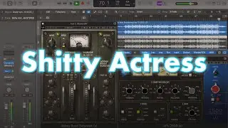 Shitty Actress Mastered Sound Comparison & Mastering Process