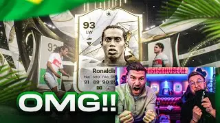 OMG!!! Wir haben ICON RONALDINHO GEZOGEN 🇧🇷😍 Das BESTE 600k PACK in EA FC 24 💥