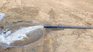 7.5hp submersible pump installation