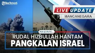 🔴Rudal Hizbullah Hantam Pangkalan Israel, Tank Israel Meledak! Tubuh Tentara IDF Terbakar