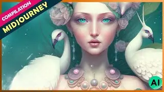 Best AI art generated with MIDJOURNEY - Compilation