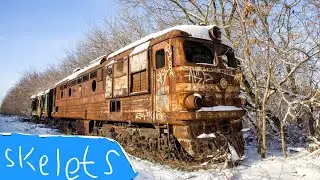 Заброшенные паровозы , тепловозы , электровозы в разных жутких местах 🏚️😯
