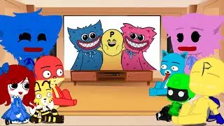 Poppy Playtime React To Memes And Tiktok Part 11 II Gacha Club II Naomi Official