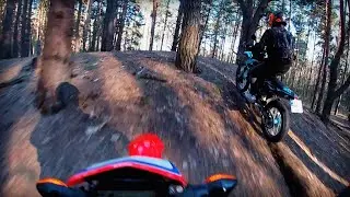 По лесным холмам / Honda CRF 300 L / Kovi Advance 250
