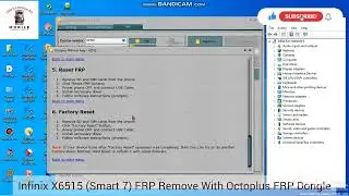Infinix X6515 (Smart 7) FRP Remove With Octoplus FRP Dongle