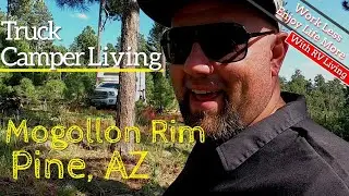 Day 2 - EPIC CLIFFSIDE Camping Found!! - Nomad Truck Camper Camping #nomadlife