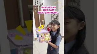 SAMANTHA BEKAL SERBA SANRIO CINNAMOROLL KUROMI MELODY PINK HAMPIR TELAT SEKOLAH BIKIN BENTO VIRAL