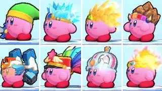 Kirby's Return to Dreamland Deluxe - All Copy Abilities