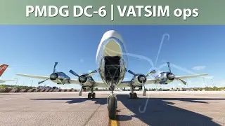 PMDG DC-6 Scandinavian VATSIM ops