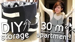DIY Fabric Storage Boxes + Tokyo Apartment Tour 🏠