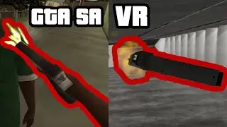 All GTA San Andreas GUNS in VR!