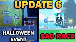 SAO Race And Halloween Event in Update 6 for Anime Racing Clicker