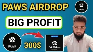 Paws Airdrop Big Profit | Paws Telegram Airdrop Full Details