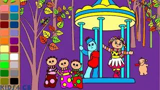 In the Night Garden Autumn Coloring Pages