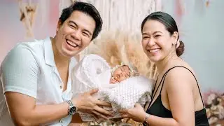 Baby Sapphire’s 1st Monthsary Shoot 😍 | Simon Says Vlog Ft The Baby Village Studio