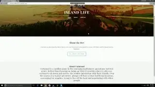 Unturned Server Website: Island Life Server