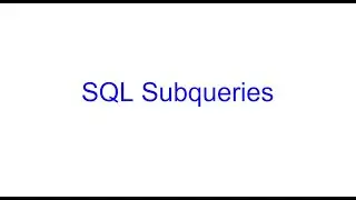 SQL Subqueries | Learn SQL from Scratch 10 | Kovolff