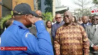 Felix #tshisekedi  à la #police:"Bravo pour le travail, 0 mort et les voyous ont été maitrisés"