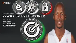 BEST 2 WAY 3 LEVEL SCORER BUILD 2K21 NEXT GEN (BEST RAY ALLEN BUILD 2K21 NEXT GEN)