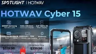 Unboxed The Most Strongest Android Phone Hotwav Cyber 15