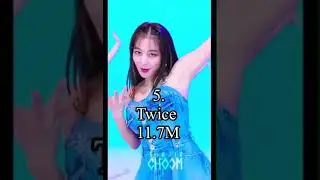 Top 7 k-pop groups/idols that has most TikTok followers(2021)