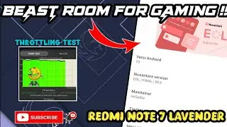 COSTUM ROM GAMING REDMI NOTE 7 LAVENDER !!  ROM NUSANTARA EOL SPIDY COCOK BUAT GAME DAN DAILY