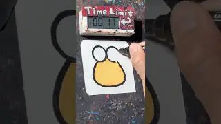 【ASMR】Drawing Pou in 40 Sec