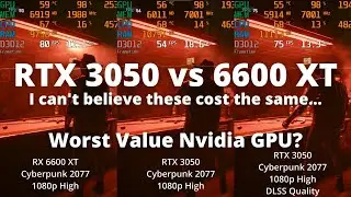 RTX 3050 vs RX 6600 XT: The Ultimate Comparison