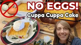 Cuppa Cuppa Cake - Easy 3 Ingredient Dessert - From Dolly in Steel Magnolias - The Hillbilly Kitchen