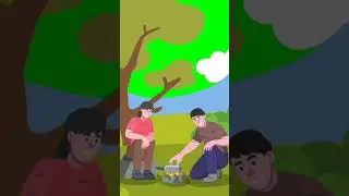 2 friends Forest story 