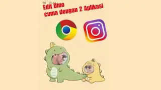 Tutorial edit dino couple viral 