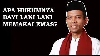 APA HUKUM BAYI LAKI LAKI MEMAKAI PERHIASAN EMAS