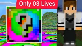 Minecraft Lucky Block But, I Have 3 Lives (#2)