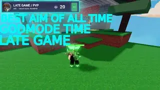 8 MINS OF GODMODE LATE GAME PVP (ROBLOX BEDWARS)