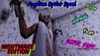 Granny Version 1.8 Angeline Spider Speed Through Difficulty (Nightmare Edition)