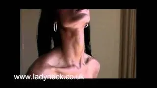 GJ-1 Pretty womans neck Beautiful Female Throat and Neck