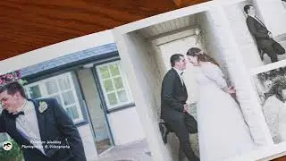 Wedding photo album sneak peak!