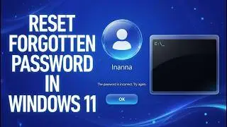 Windows 11 Password Reset Without Any Software | Without Losing Data | RESET Administrator PASSWORD