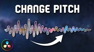 How To Change Audio Pitch - Davinci Resolve Editing Tutorial