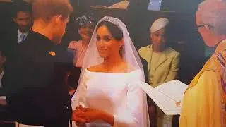 ROYAL WEDDING from an angle unseen. You HAVE TO WATCH!